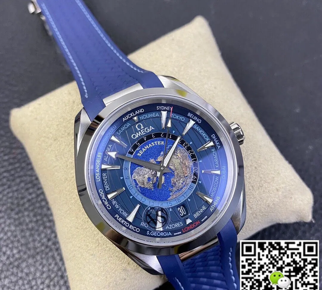 Omega Seamaster 220.12.43.22.03.001 VS Factory 1:1 Best Edition Replica Watch Blue Dial Swiss ETA8938